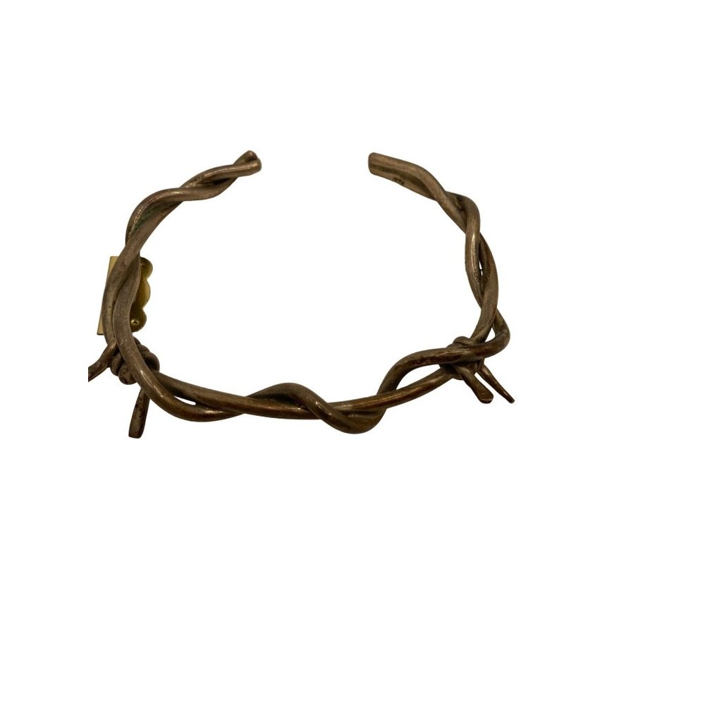 Handcrafted Twisted Cuff Bracelet - image 2